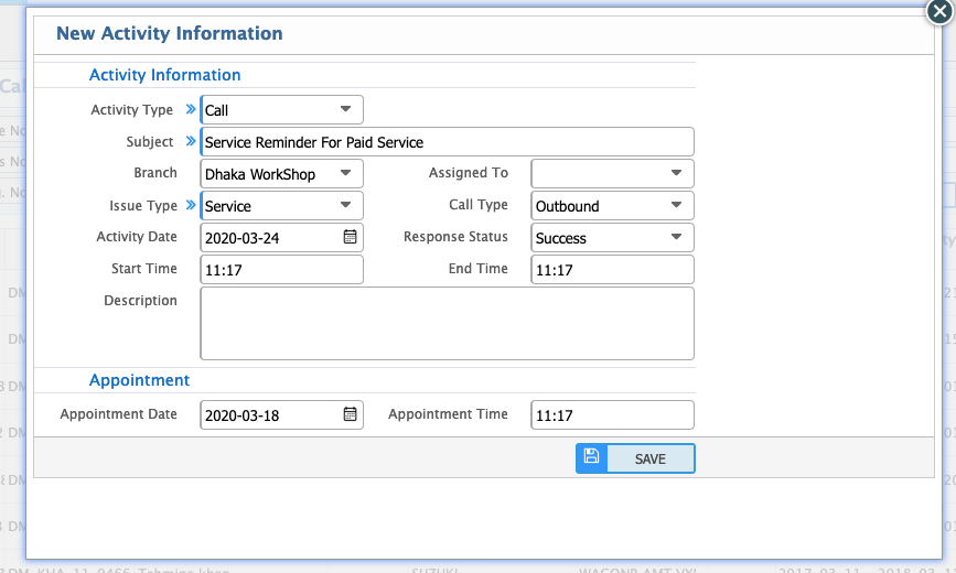 installation and setup of budget module